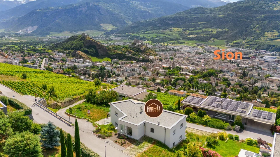 Superbe appartement de 4.5 pièces en rez de jardin à Diolly, Sion