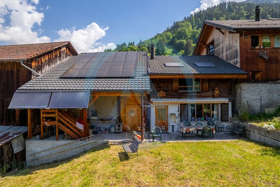 Ferme parfaitement rénovée à 5 minutes d'Ollon