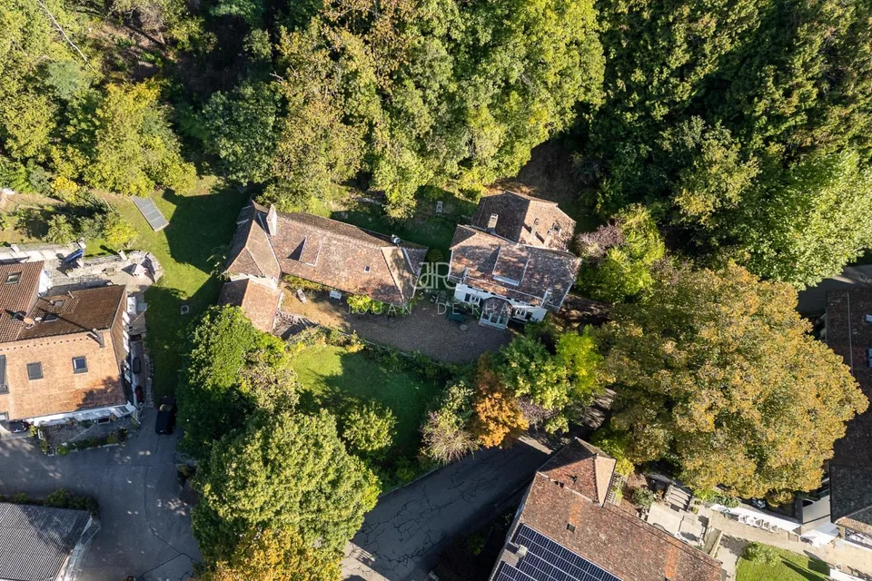Essertines-sur-Rolle | Charmantes Haus und seine Nebengebäude in der Ortschaft
