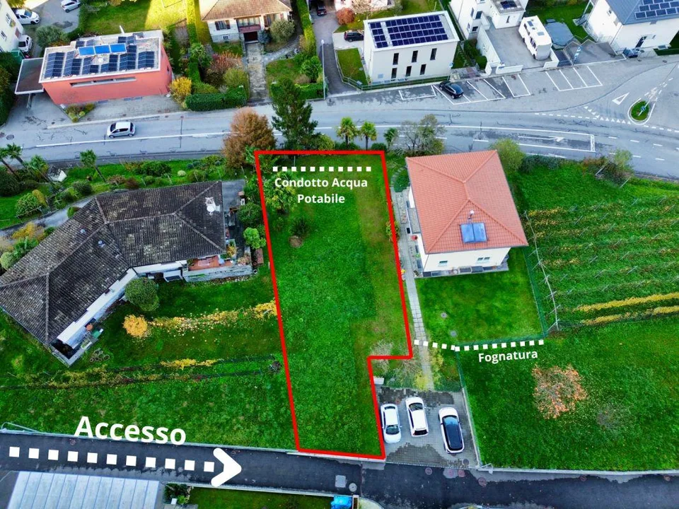Terrain constructible de 530 m2, avec accès direct