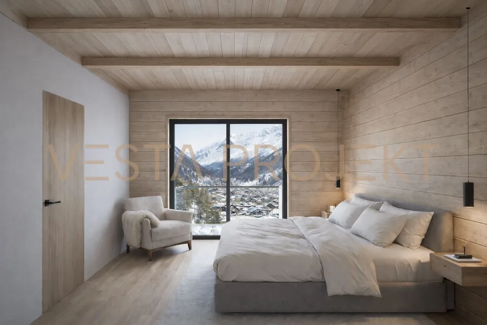 Progetto di costruzione in legno all'avanguardia con un eccellente rendimento del 18% e comfort abitativo sostenibile