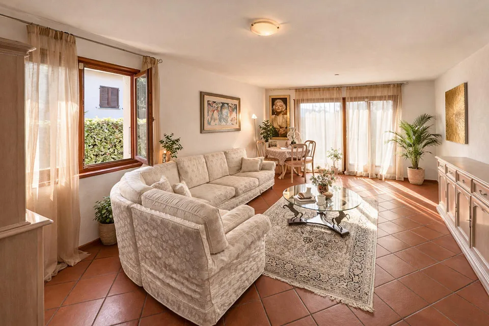 Casa con giardino a Stabio