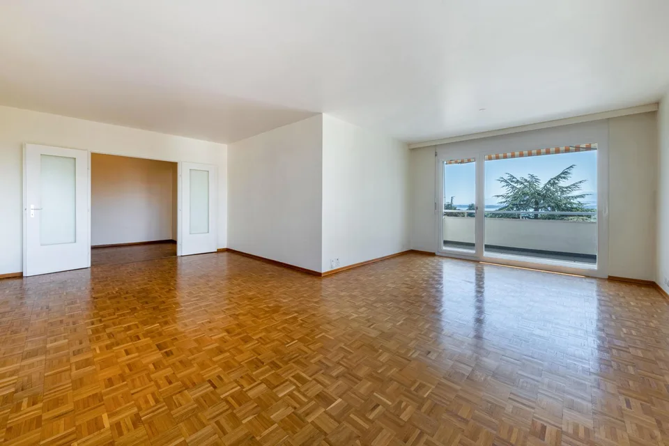 Appartement familial avec vue lac