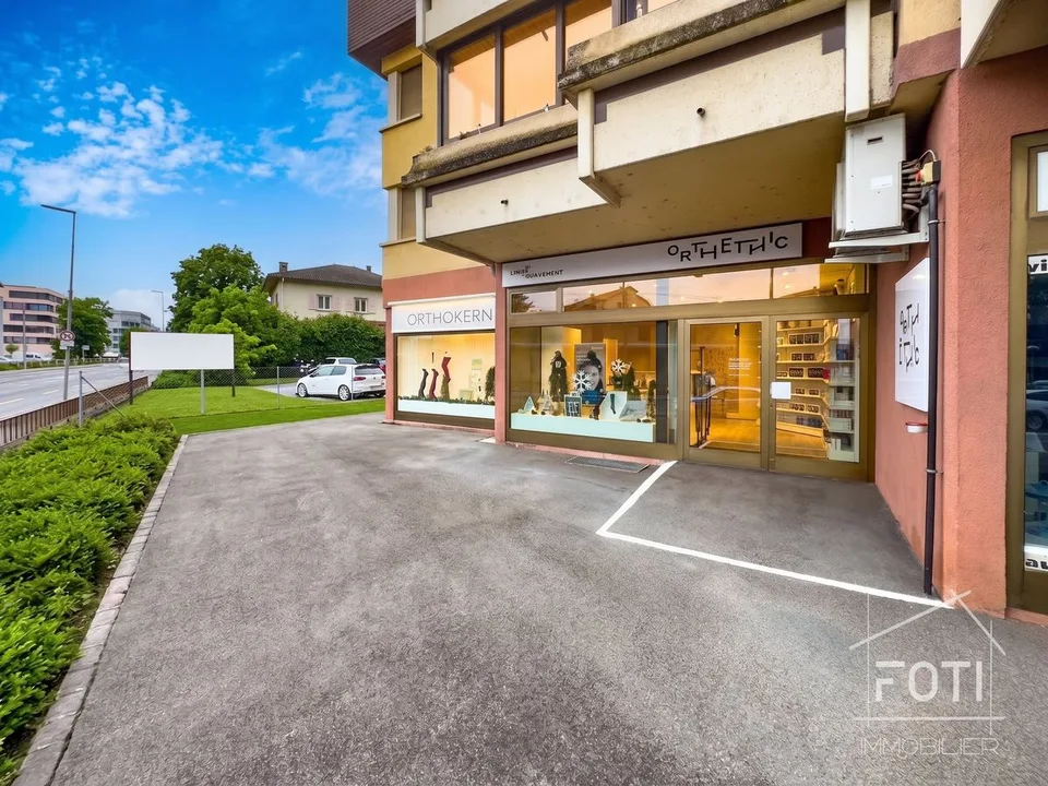 Local commercial, déjà loué, avec bon rendement stable 4,5%.