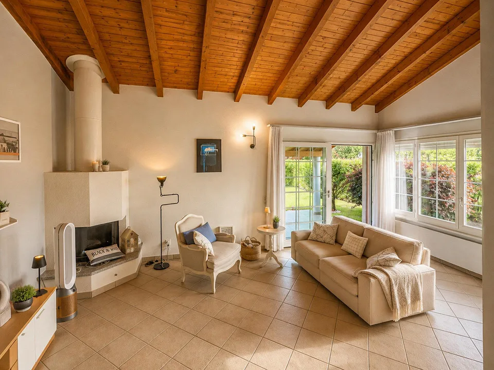 Casa unifamiliare con giardino a Stabio