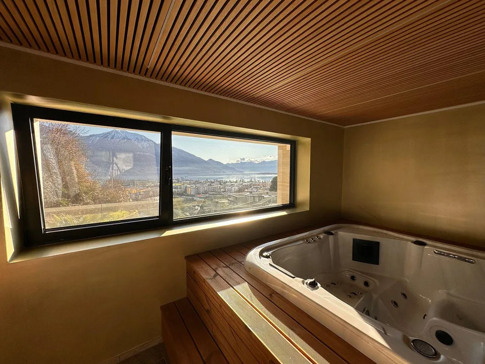 Villa Mediterranea con Piscina a Sfioro, SPA e Vista Panoramica sul Lago Maggiore – foto 9 di 13