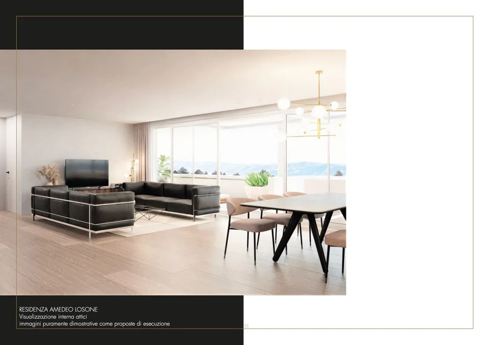 Letzte verfügbare 5.5-Zimmer-Duplex-Penthousewohnung als Zweitwohnsitz in Losone
