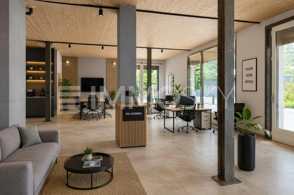 Moderne Gewerbefläche mit Ausbaupotenzial und grosser Aussenfläche