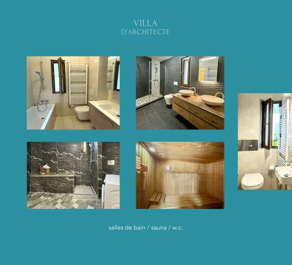 Lussuosa villa con 5 camere da letto, piscina e vista a Vessy