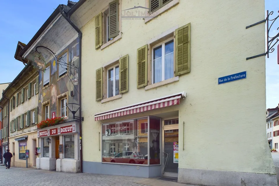 Magnifique et grand immeuble avec un local commercial