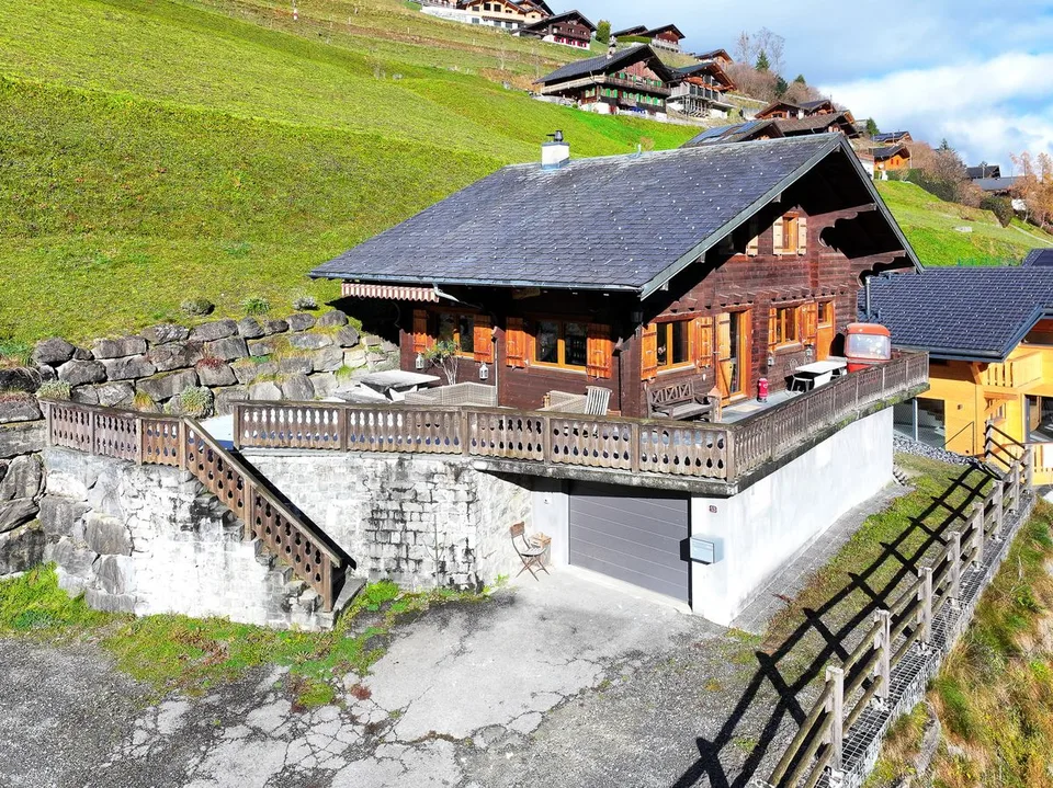 Oase der Ruhe mit Blick auf die Alpen