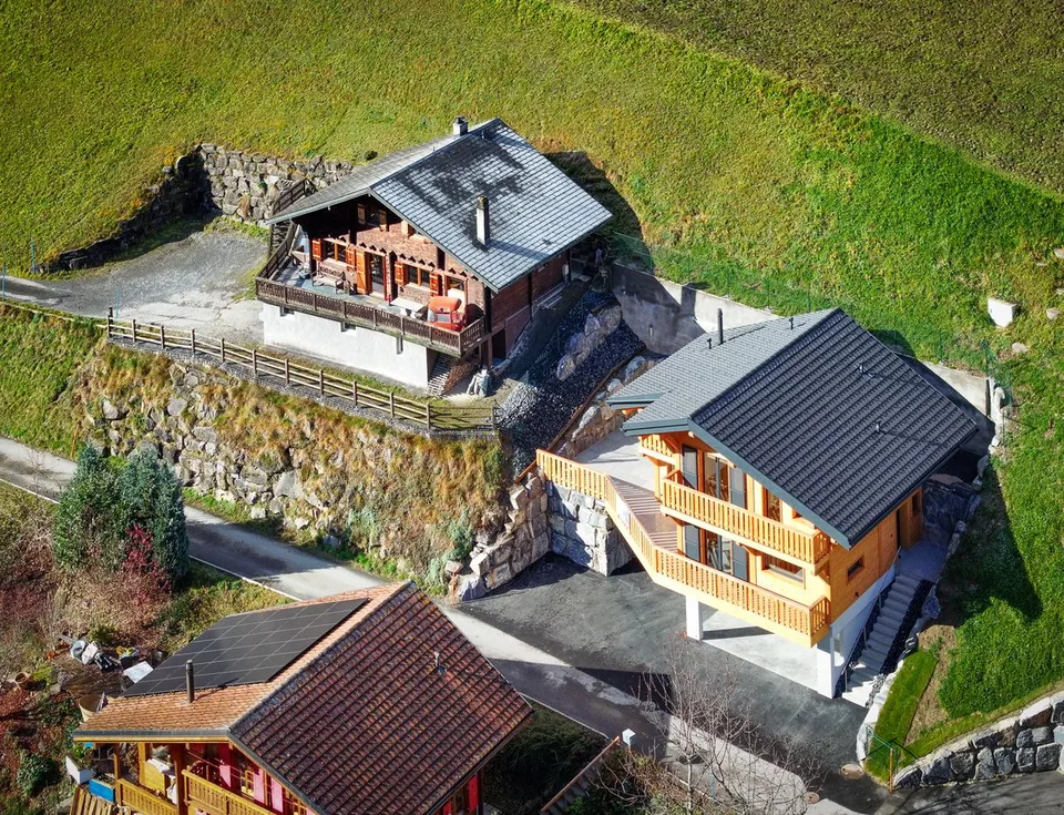 Oase der Ruhe mit Blick auf die Alpen