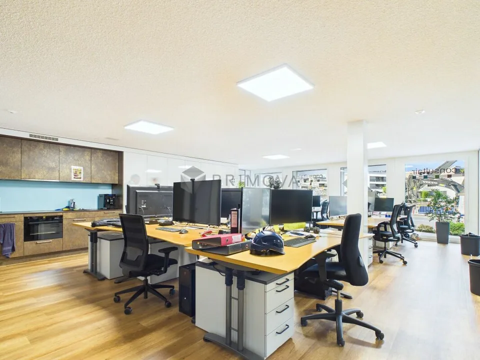 Moderne Büro- und Gewerbefläche im Minergie-Eco-Standard an zentraler Lage in Wädenswil