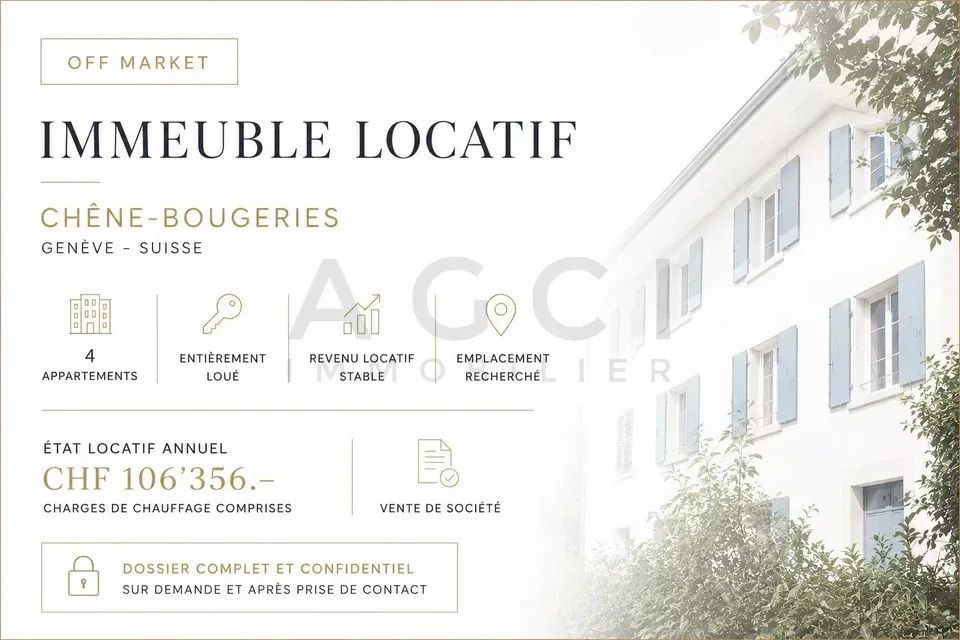 Immeuble locatif à Chêne-Bougeries, Suisse