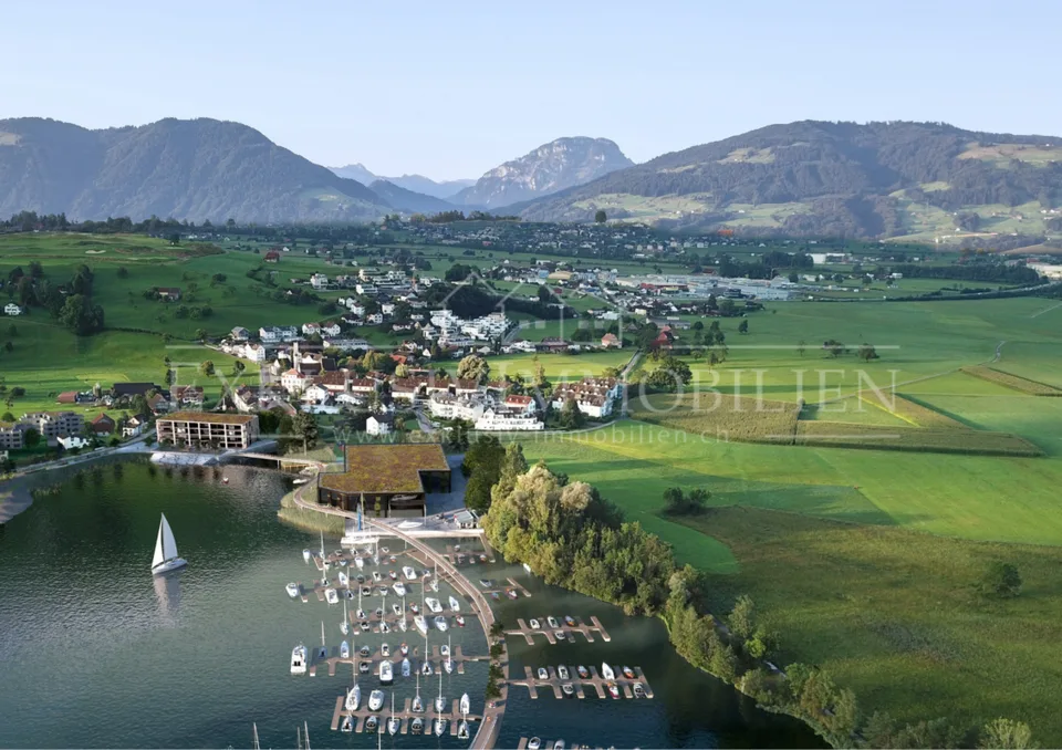Quasi 4'000 m² di terreno edificabile premium con vista panoramica sul lago in collina - senza obbligo architettonico Copia