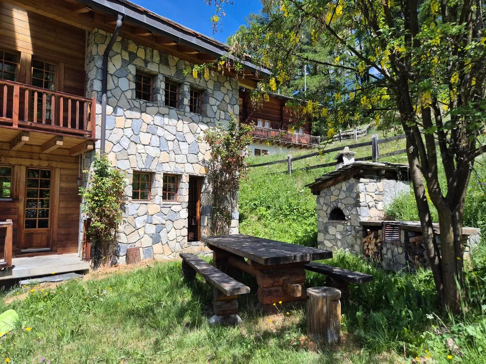 Chalet mit Charakter in Villa (Evolène) - Panoramablick - Maximale Besonnung