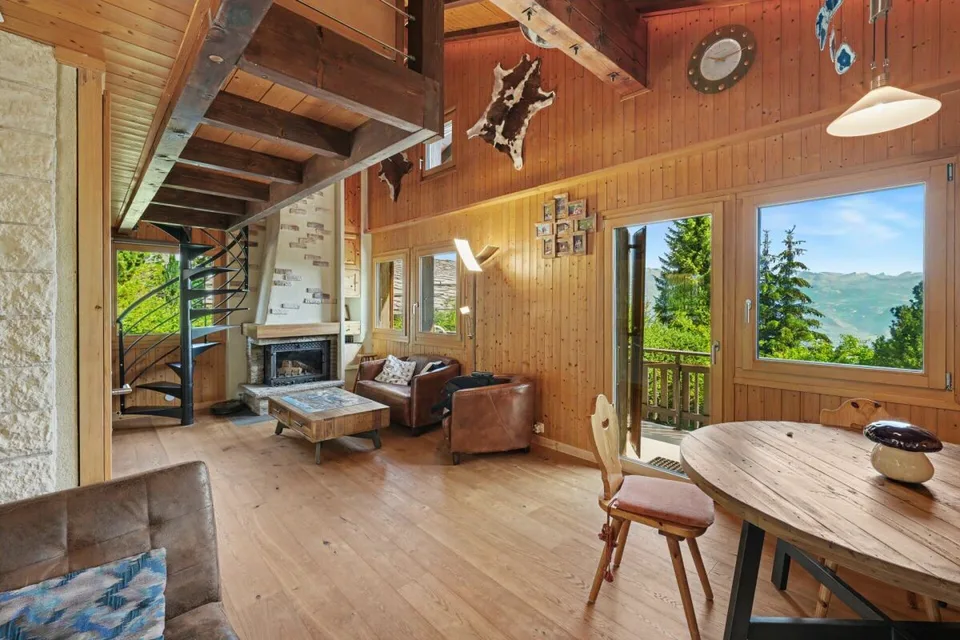 Magnifico chalet familiare con soppalco e sauna a Haute-Nendaz!