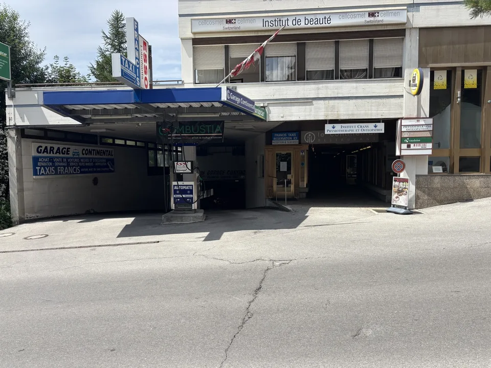 Unterirdischer Parkplatz
