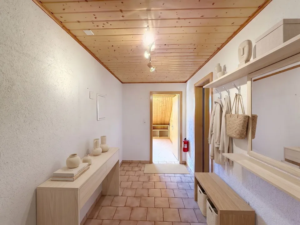 Villars le Terroir - Grosse 2.5-Zimmer-Wohnung mit der Möglichkeit, ein zusätzliches Zimmer zu schaffen