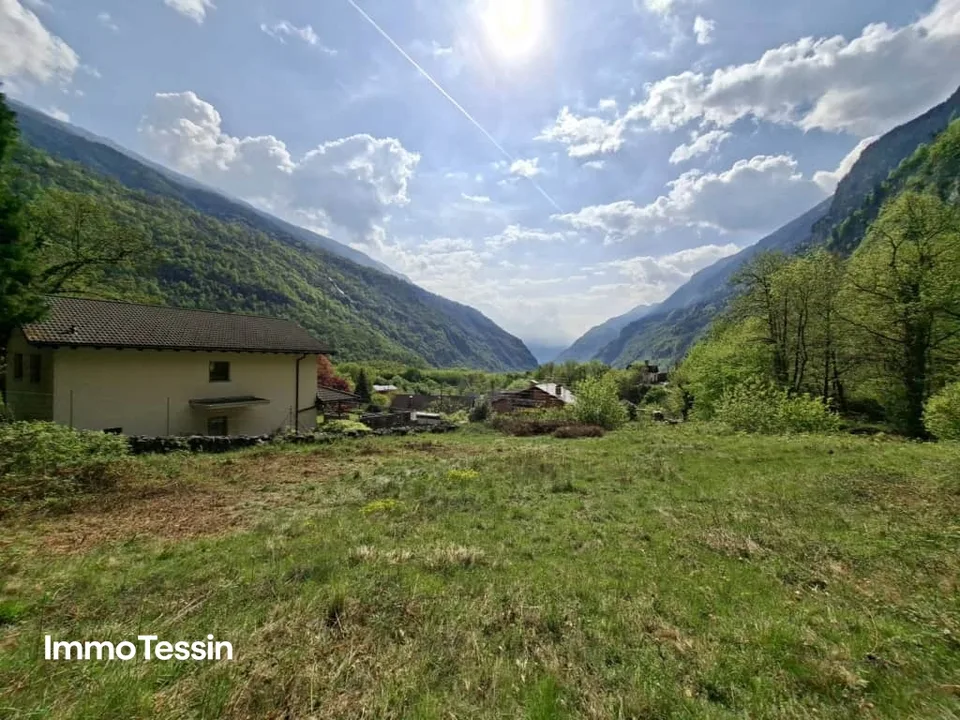 Grosszügiges Bauland mitten in der Natur mit Waldparzelle an sonniger, naturnaher Lage 10 Autominuten von Biasca entfernt – Foto 8 von 9