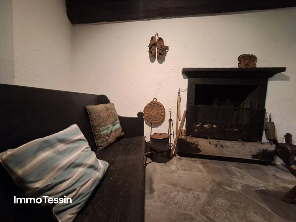 Typisch charakteristisches Rustico an erholsamer & ruhiger Lage im Grünen