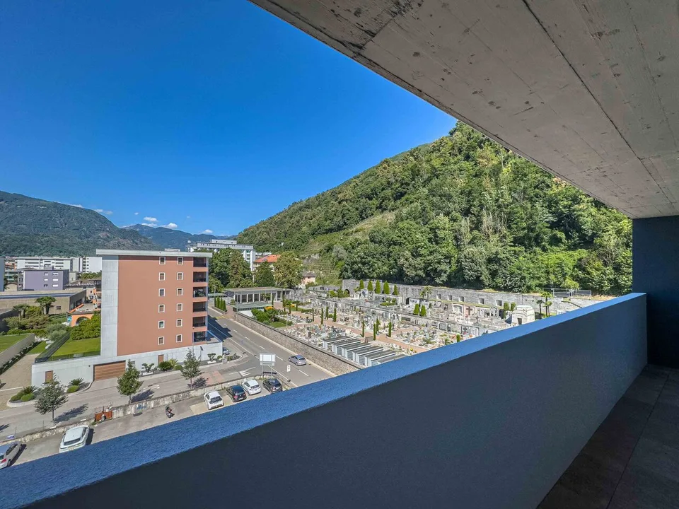 Appartamento all’ultimo piano a Locarno in una nuova costruzione