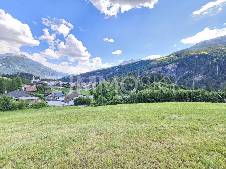 Erstwohnsitz in den Alpen  Bauland mit Weitblick
