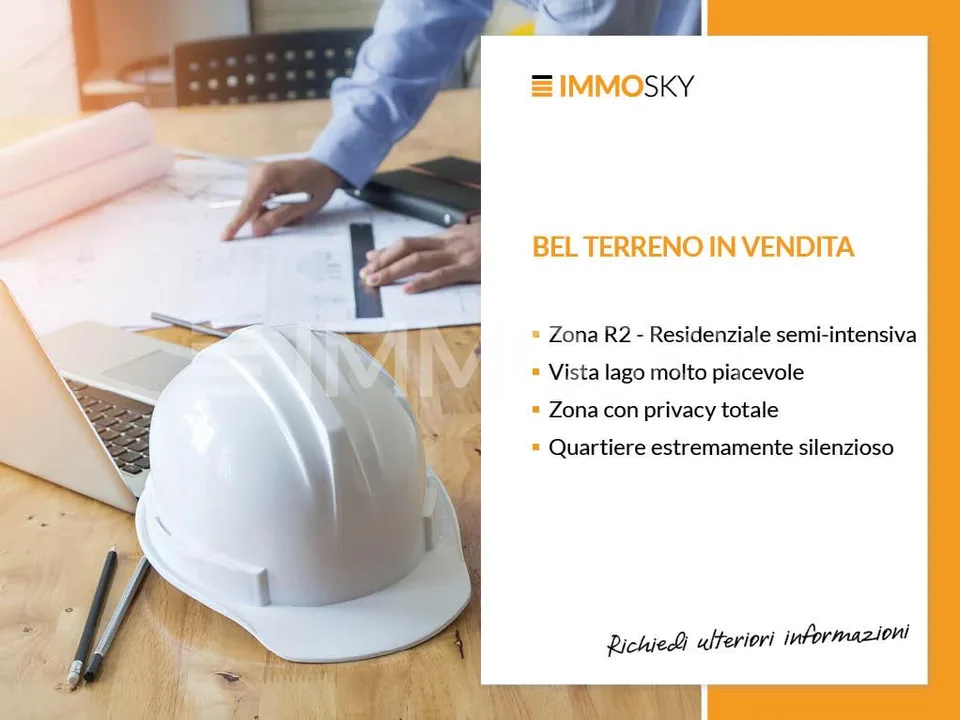 Magnifica vista lago, edifica la tua proprietà