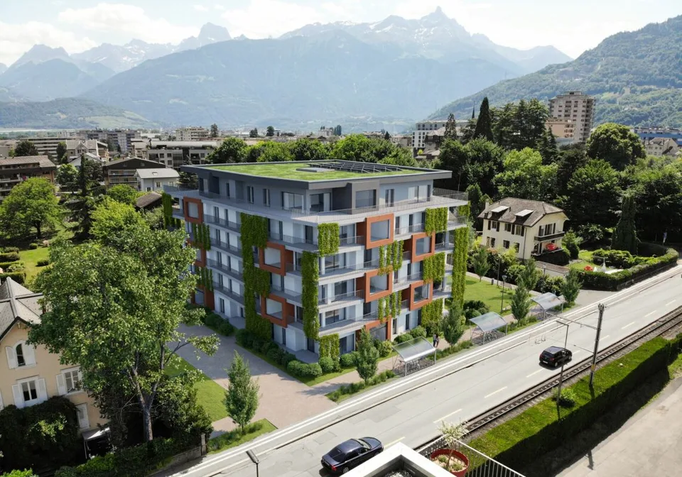 Underground parking in Monthey