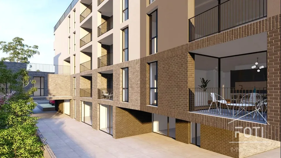 3,5-Zimmer-Wohnung mit großer Terrasse.