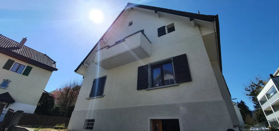 RARE : terrain à bâtir avec maison individuelle au quartier du Jura