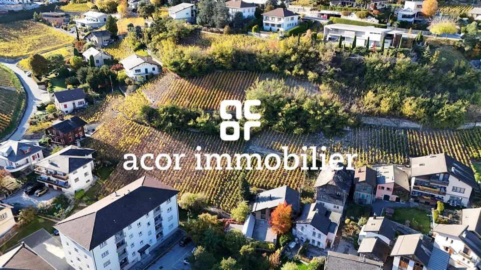 Wunderschöne Grundstücke zu verkaufen in Sierre - Bevorzugte Lage