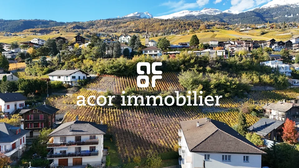 Wunderschöne Grundstücke zu verkaufen in Sierre - Bevorzugte Lage