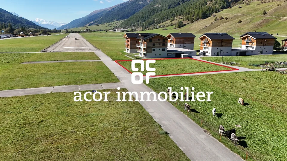 Terreno edificabile di 1'098 m² a Ulrichen