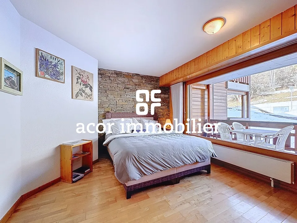Charmantes renoviertes Studio mit direktem Zugang zu den Thermalbädern - Balkon