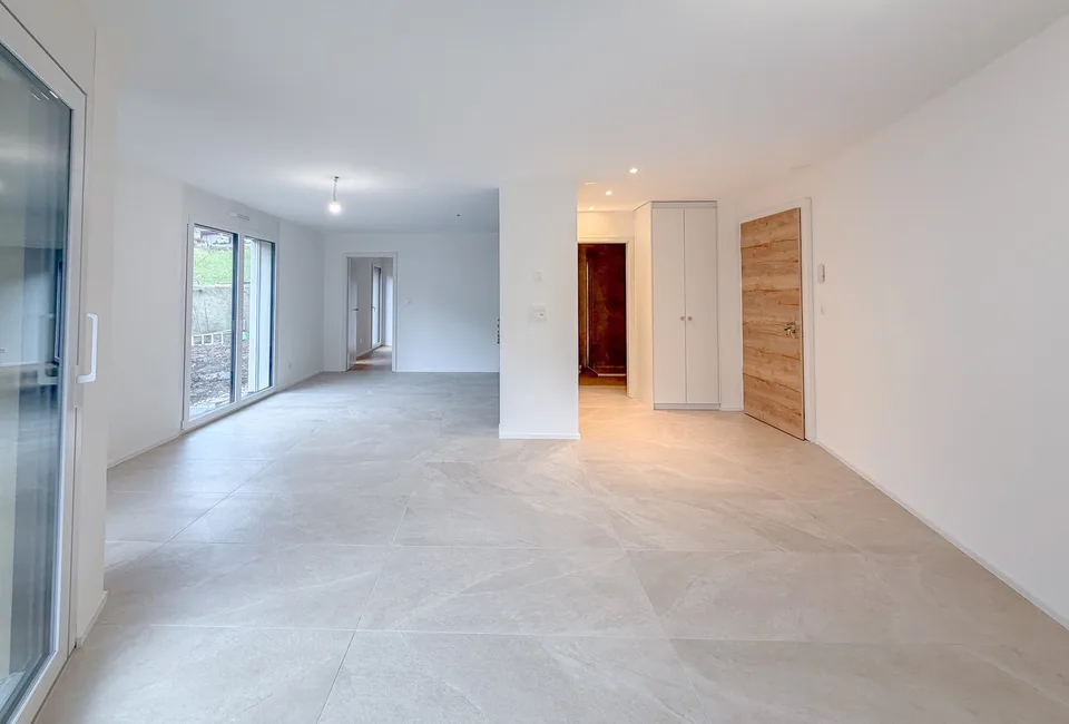 Appt PPE neuf de 2.5 pces, terrasse et jardin Campagne Pernod, lot B1