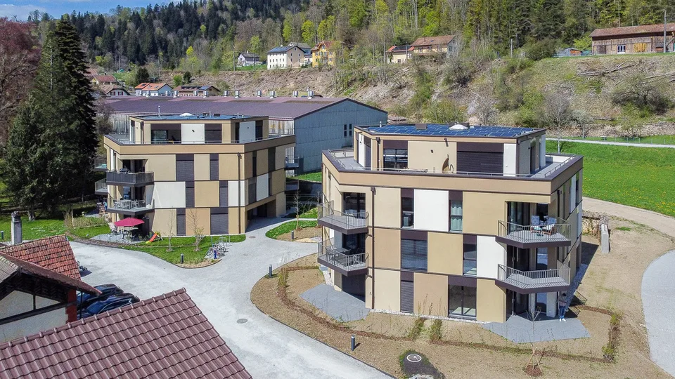 Appt PPE neuf de 2.5 pces, terrasse et jardin Campagne Pernod, lot B1