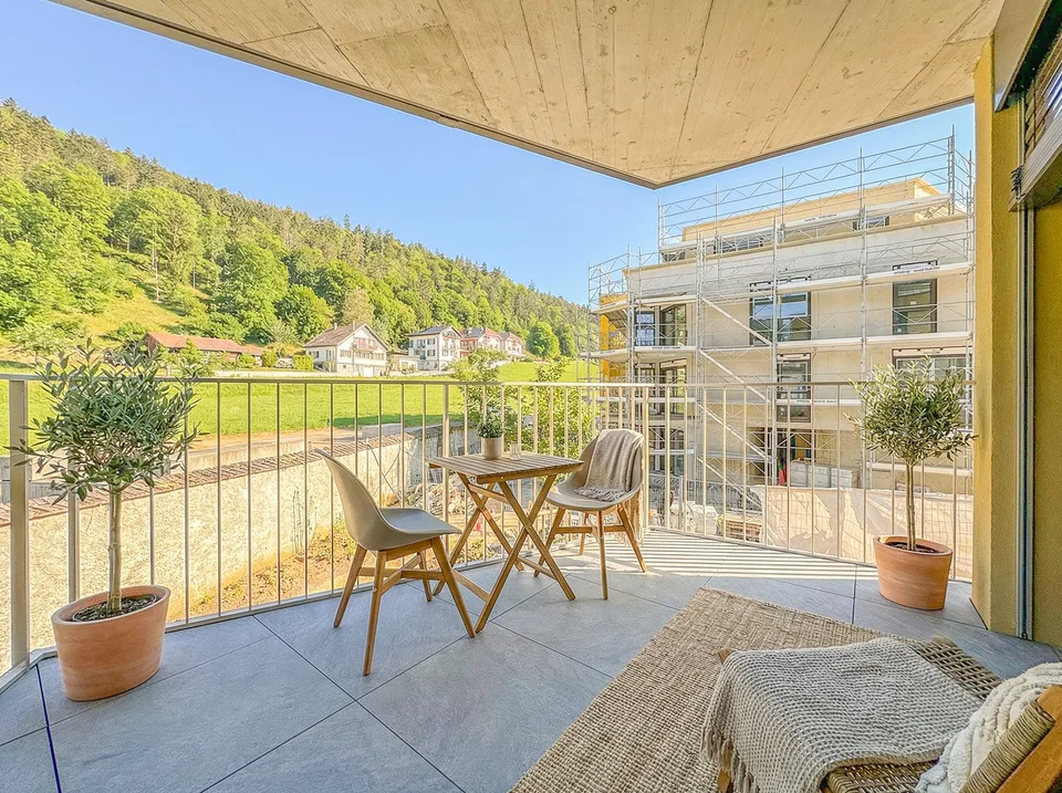 Appt PPE neuf de 2.5 pces avec balcon Campagne Pernod, lot A4