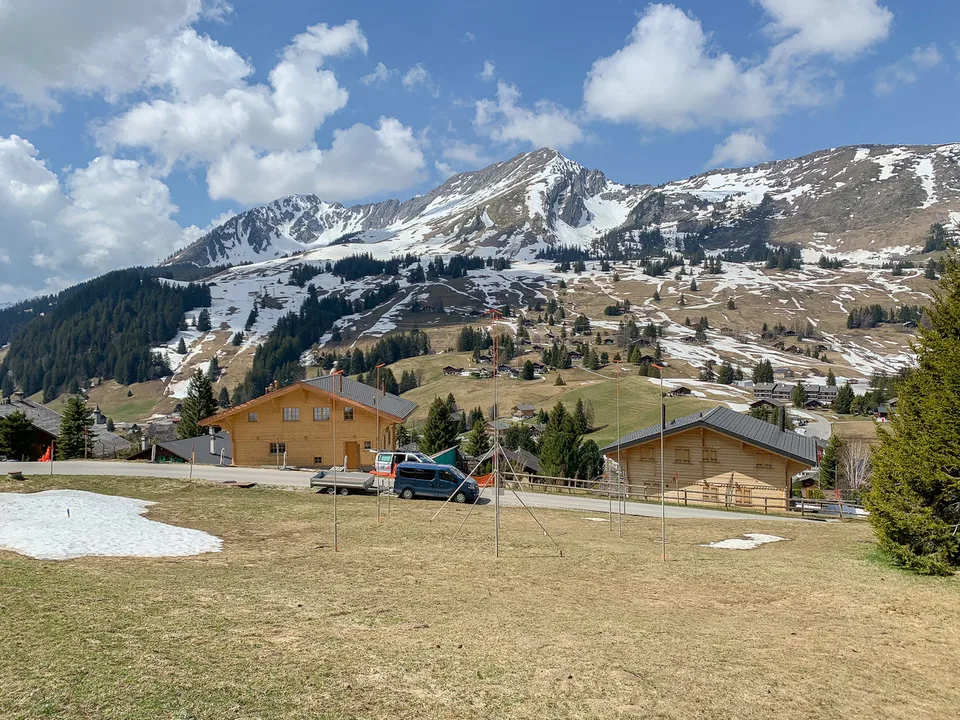 Buildable land 1,515 m2 in Les Mosses