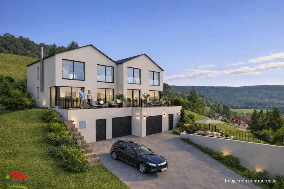 Ballaigues Villa Jumelle 5.5 pièces avec Belle Vue