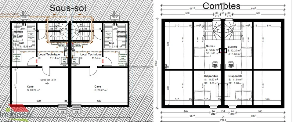 Maison Jumelle sur plan - 5.5 pièces - Sous-sol - Jardin - Garage – Foto 21 von 23