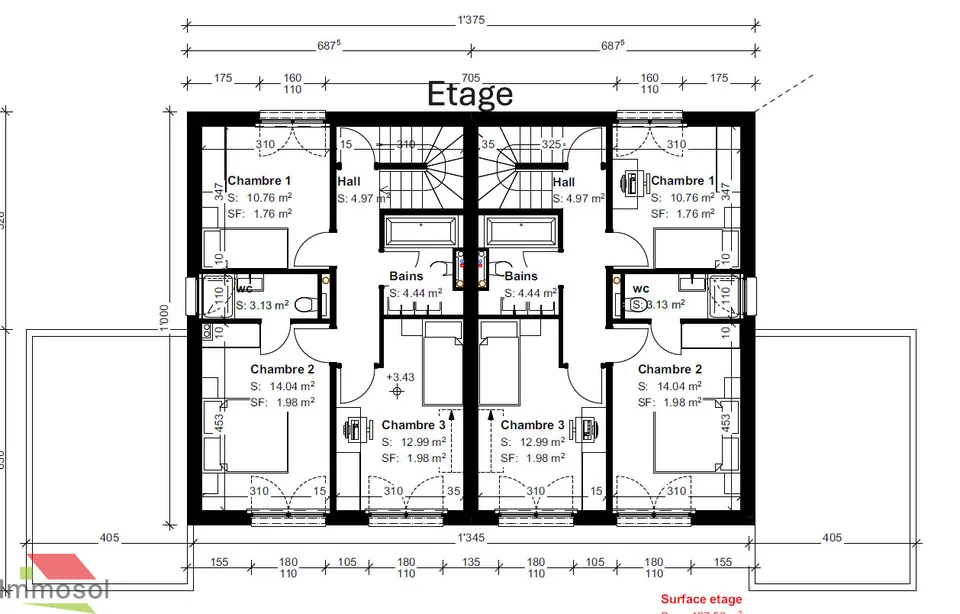 Maison Jumelle sur plan - 5.5 pièces - Sous-sol - Jardin - Garage – Foto 19 von 23