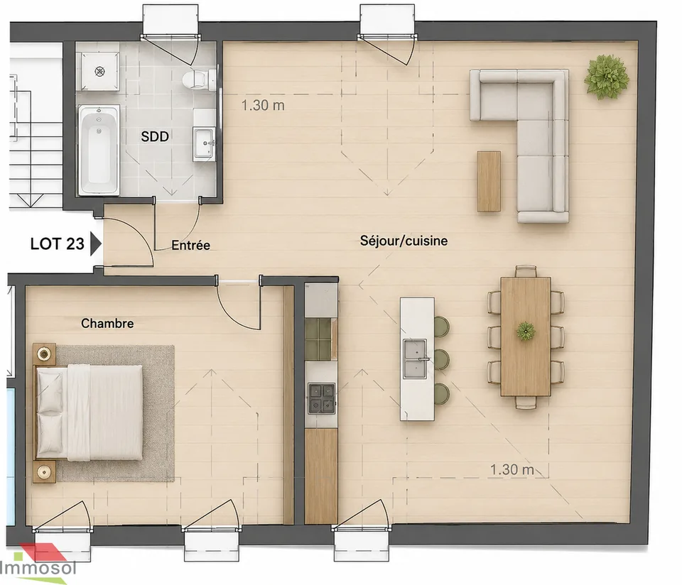 2.5 Zimmer Wohnung in Ollon – Foto 19 von 22