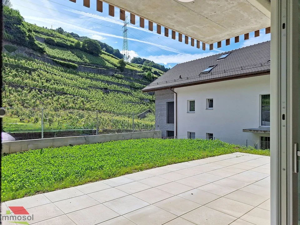 Ollon - Nuovo appartamento 4.5 locali con giardino