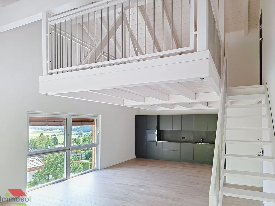 Ollon - Neue 4,5-Zimmer-Wohnung mit Balkon und Mezzanin