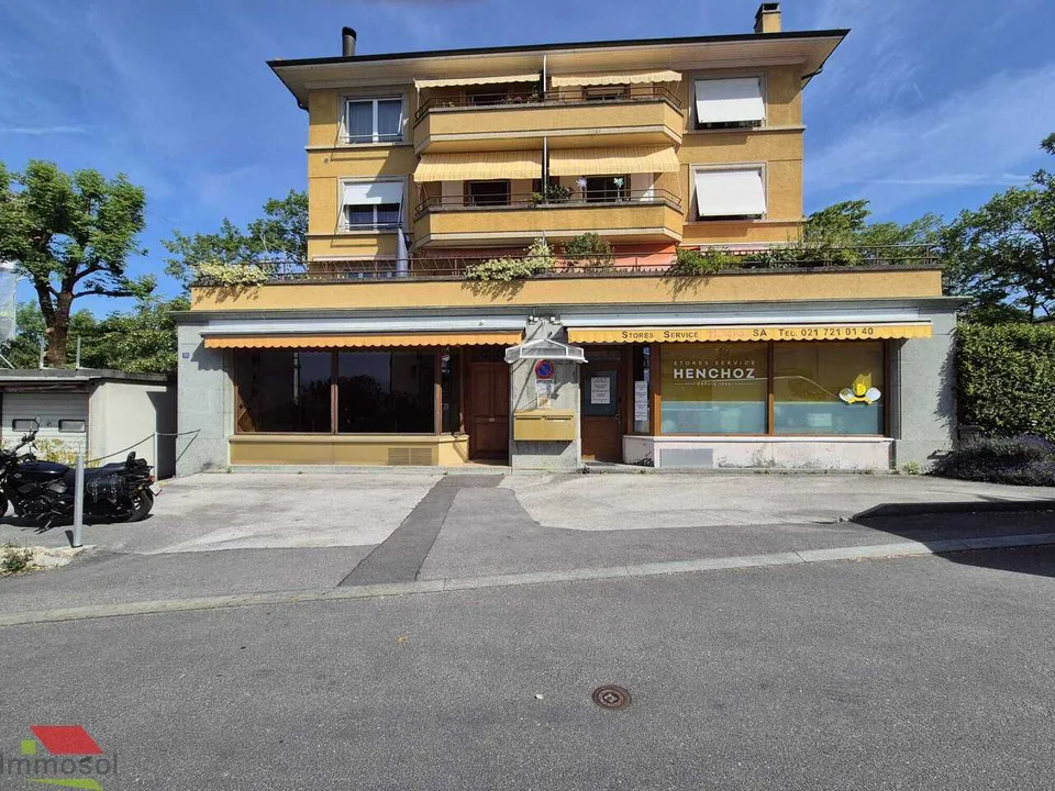 Rare à la vente: 4 lots commerciaux - Pully (VD)