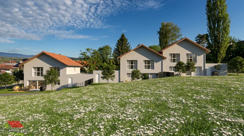 Neue Promotion in Thierrens - Familienvillen 5.5p mit Garten