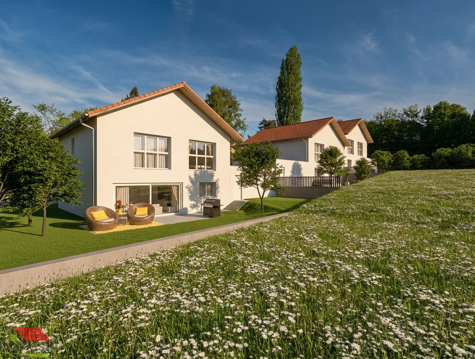 Nuova promozione a Thierrens - Ville familiari 5.5p con giardino