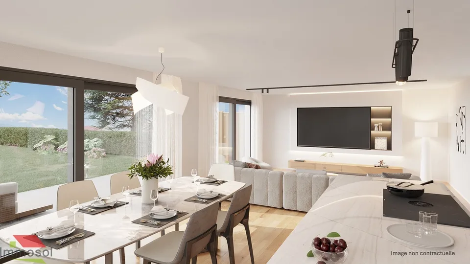 Le Mont - Casa a schiera nuova 5.5 stanze - Quartiere tranquillo