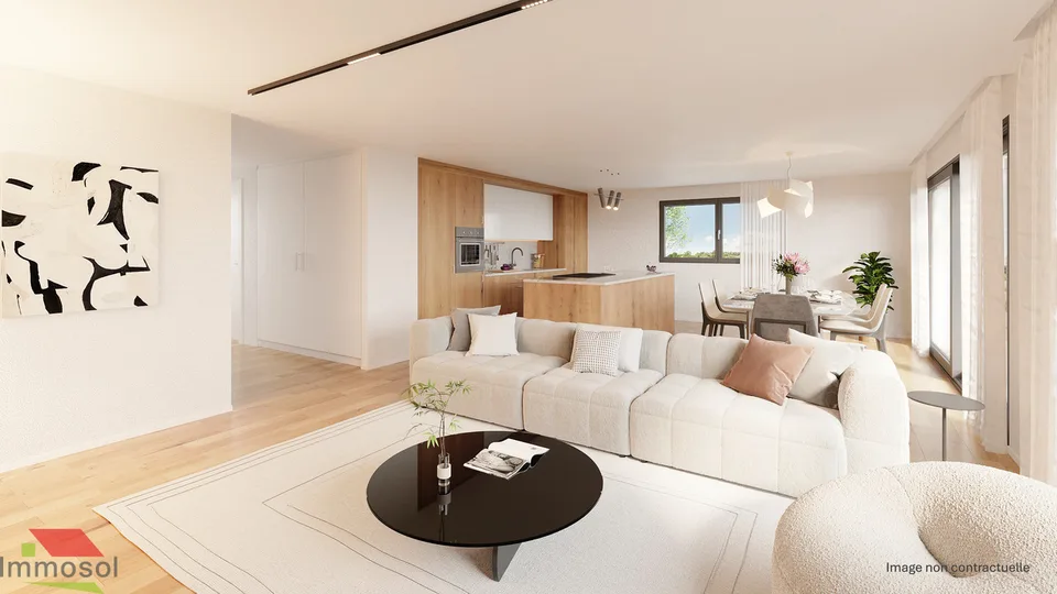 Le Mont - Casa a schiera nuova 5.5 stanze - Quartiere tranquillo